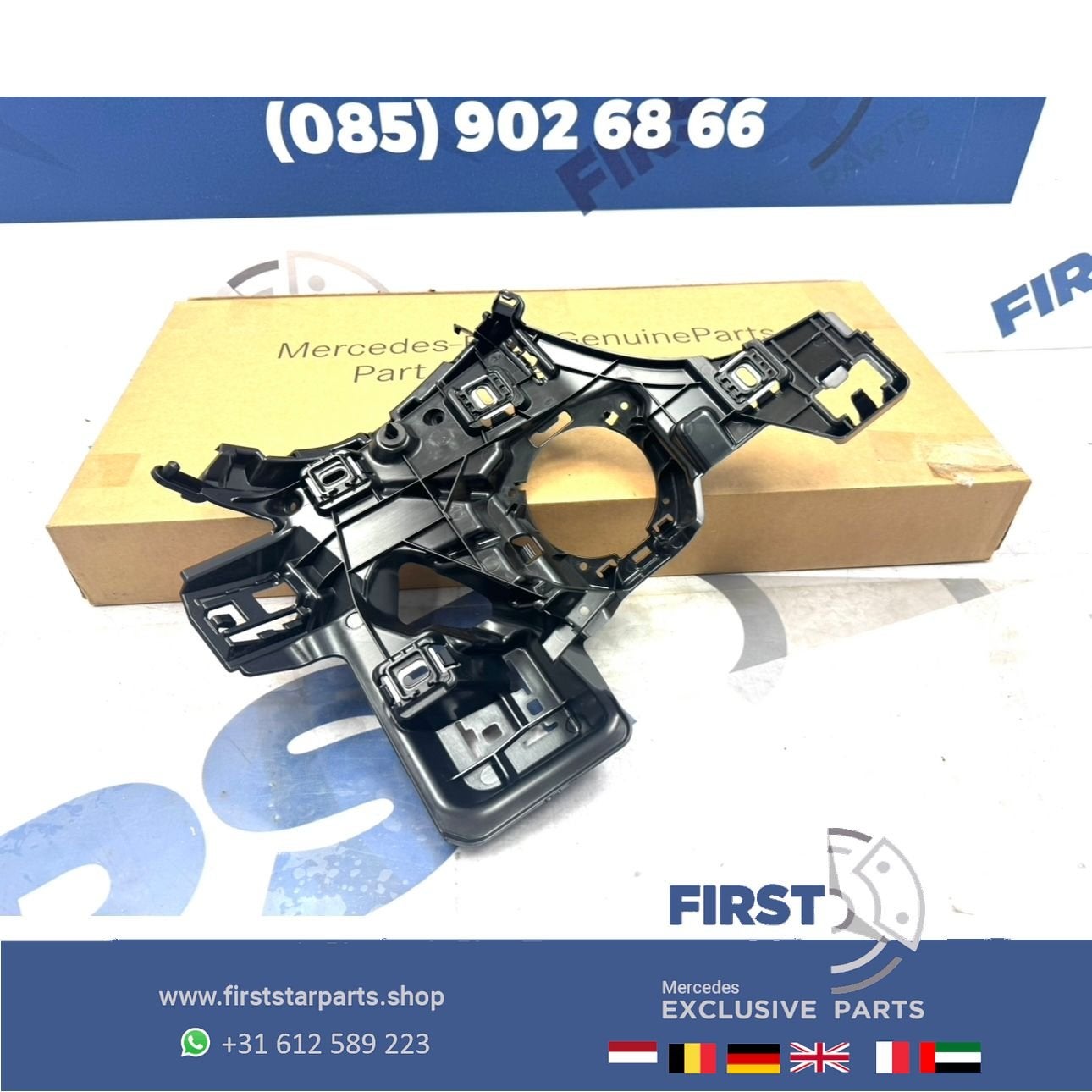 W214 BUMPER GELEIDER LINKS / RECHTS ACHTERBUMPER HOUDER A214, Utilisé, -, -, Enlèvement ou Envoi