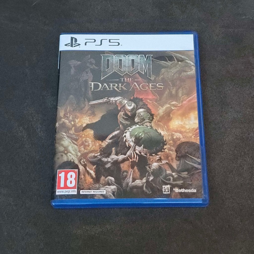 Doom The Dark Ages voor PS5, Games en Spelcomputers, Vanaf 18 jaar, Shooter, 1 speler, Ophalen of Verzenden
