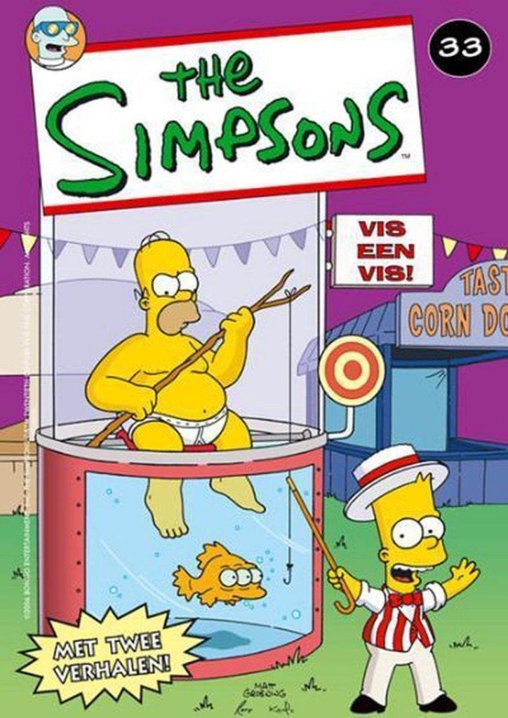 Les Simpsons 33 Growing Pains/Revenge Traders, Enlèvement ou Envoi, Matt Groening, Une BD, Comme neuf
