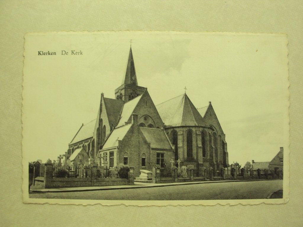 56996 - KLERKEN - DE KERK - ZIE 2 FOTO'S, Verzenden