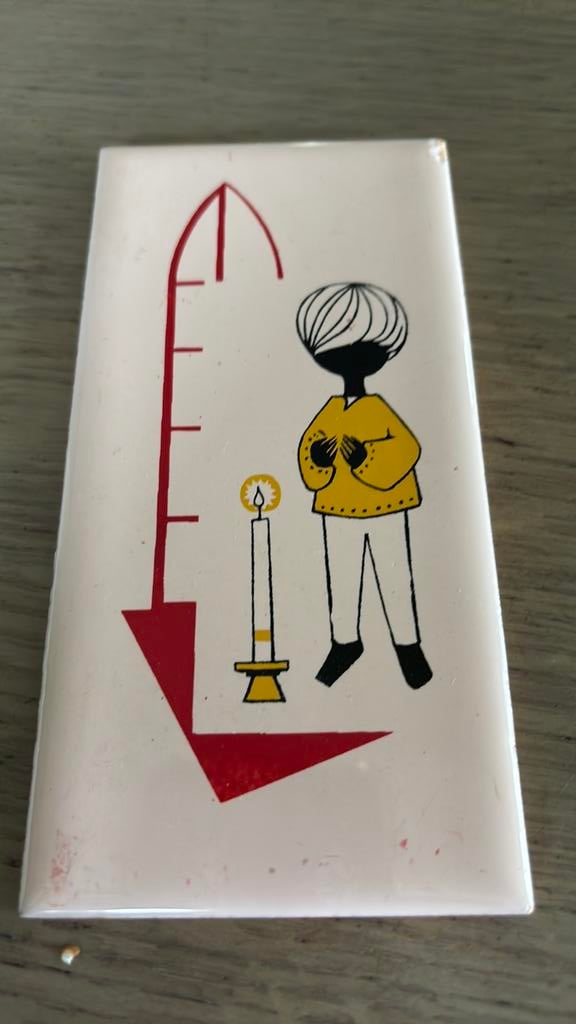 Tegeltje communie, Antiek en Kunst, Ophalen of Verzenden