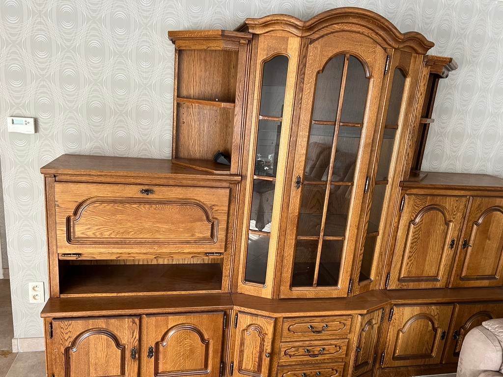 Kast eetplaats/living, Huis en Inrichting, Kasten | Wandmeubels, Ophalen, Gebruikt, Met lade(s), 200 cm of meer