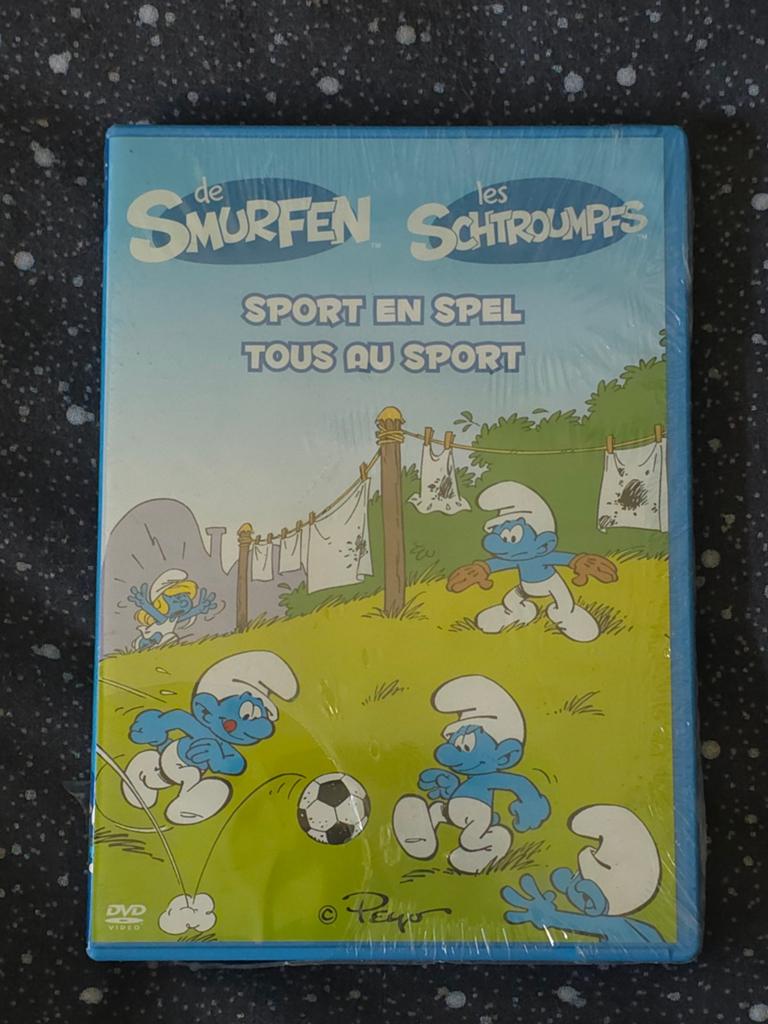 DVD schtroumpf tous au sport, Verzamelen, Smurfen, Verzenden, Nieuw, Verschillende Smurfen, Overige typen