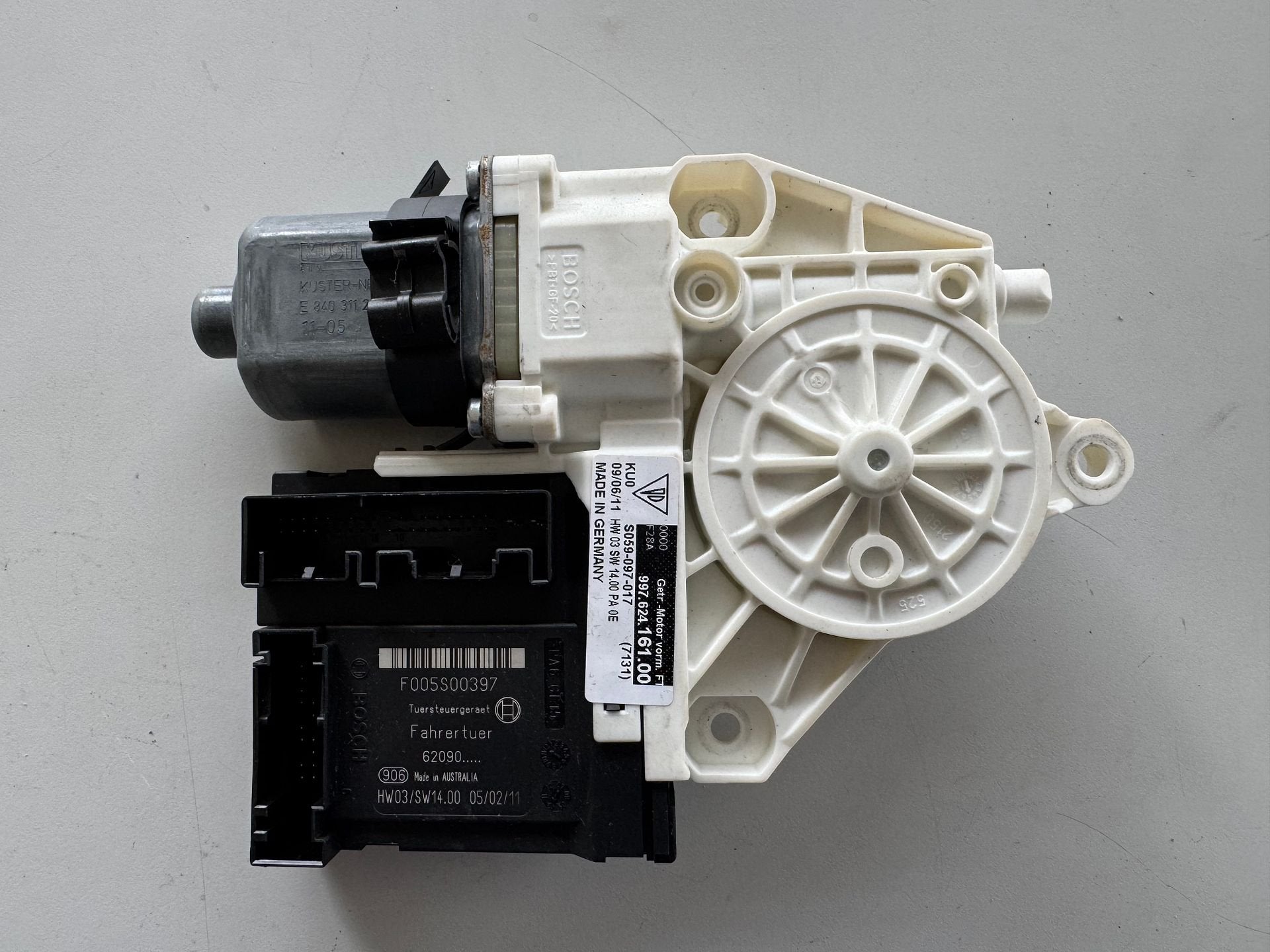 Porsche 997.624.161.00 raammotor links, Gebruikt, -, -, Ophalen of Verzenden
