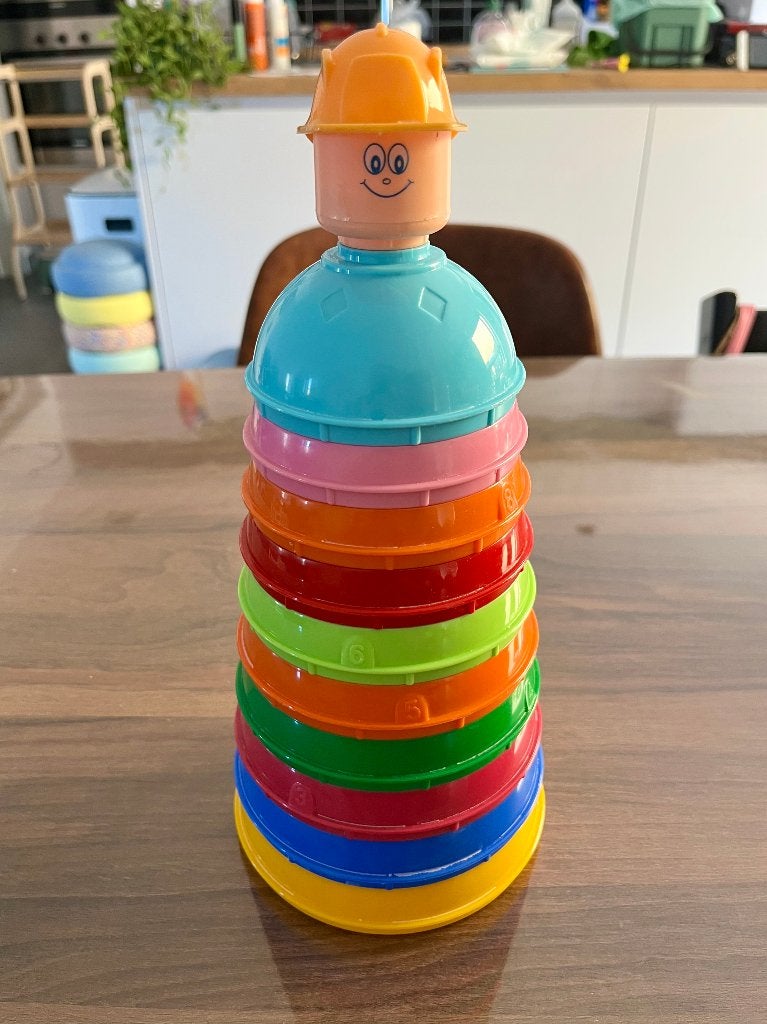 Stapelbekers Pilsan, Ophalen, Gebruikt, Knutselen