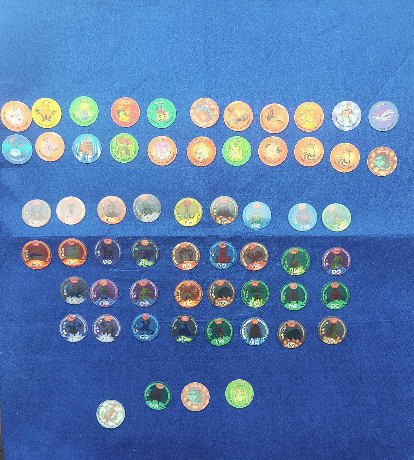 Lot Pokémon Flippo’s Smiths 70 stuks, Verzamelen, Ophalen of Verzenden, Adventure, Losse flippo's
