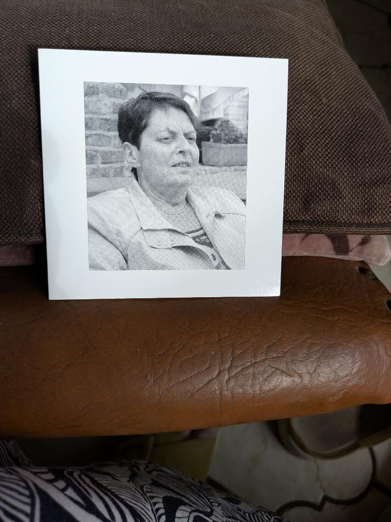 Dp Edith desmyter, Enlèvement ou Envoi, Image pieuse