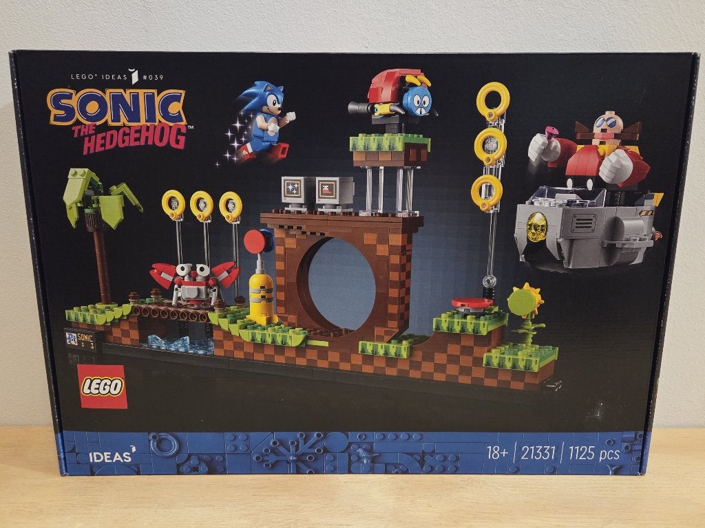 (GESEALD) Lego 21331 Sonic the Hedgehog - Green Hill Zone, Neuf, Enlèvement ou Envoi, Lego, Ensemble complet