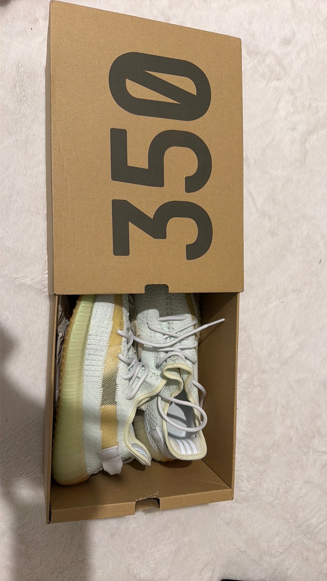 Yeezy maat 42, Kleding | Heren, Wit, Nieuw, Ophalen of Verzenden, Sneakers