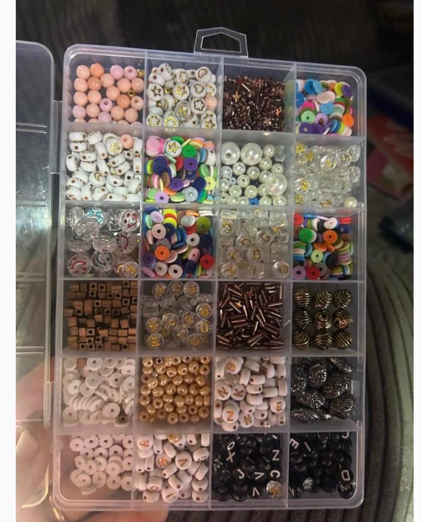 Leuk lot parels kralen hobby etc, Hobby en Vrije tijd, Ophalen, Zo goed als nieuw, Kraal