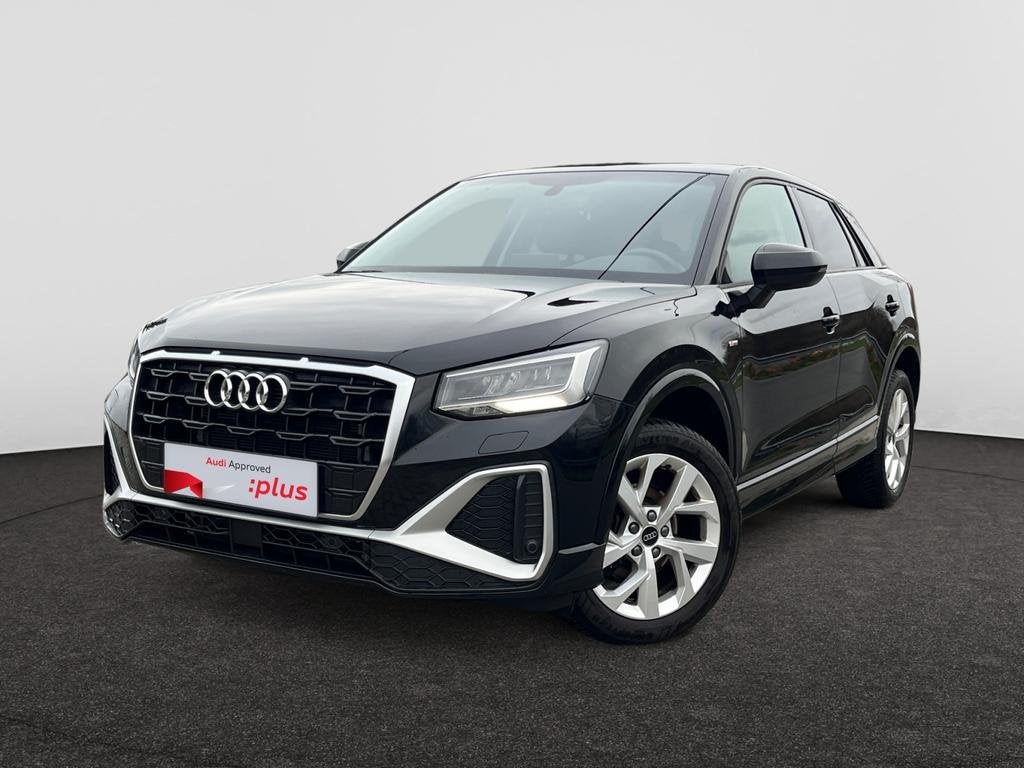 Audi Q2 Q2 35 TFSI Business Edition S line S tronic, Auto's, Audi, Automaat, Q2, Zwart, Elektrische ramen