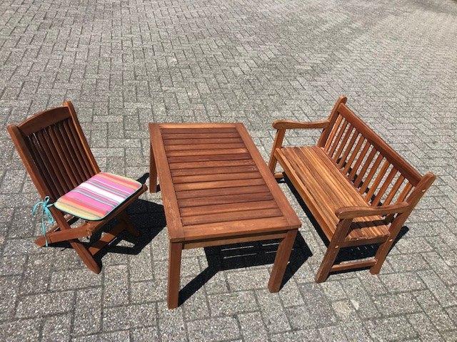 Hardhouten tuinset voor kinderen, Ophalen, Zo goed als nieuw