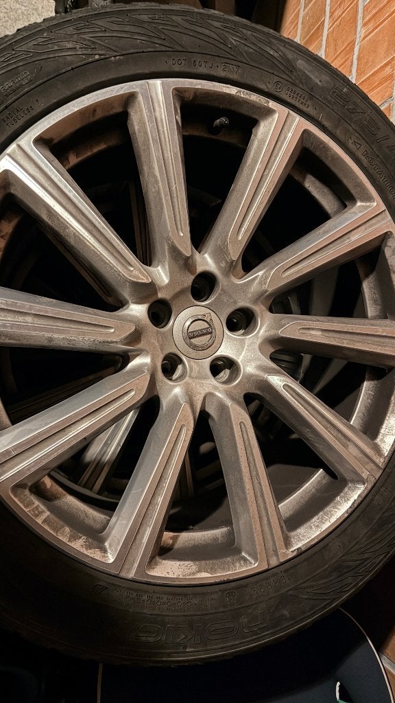 Velgen Volvo XC90 met winderbanden, Ophalen, Gebruikt, Velg(en), 275 mm