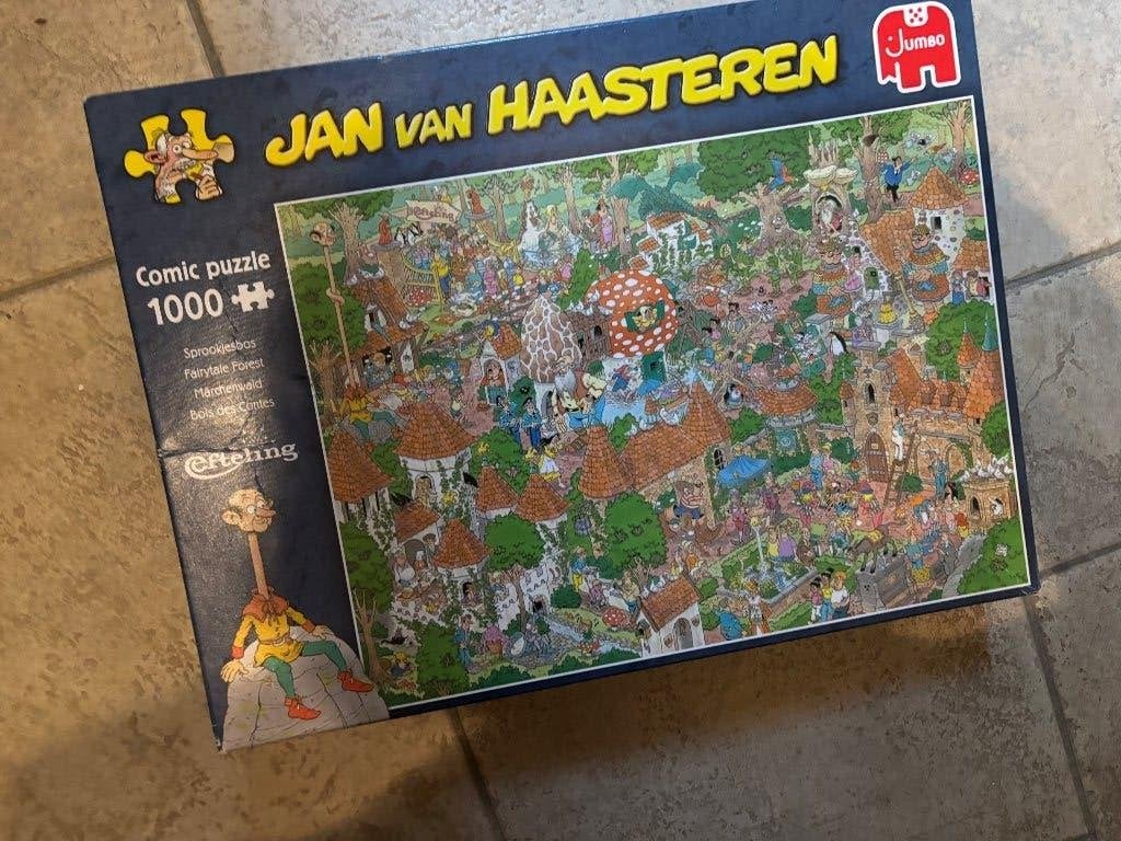 Jan van Haasteren Sprookjesbos (Efteling), Hobby & Loisirs créatifs, Sport cérébral & Puzzles, Enlèvement ou Envoi, 500 à 1500 pièces