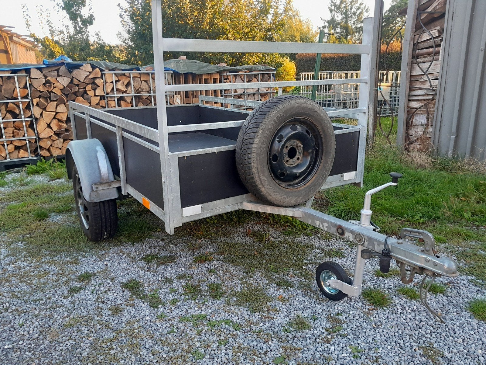 remorque 1m30 sur 2m20 rénovée, Autos : Divers, Enlèvement, Comme neuf