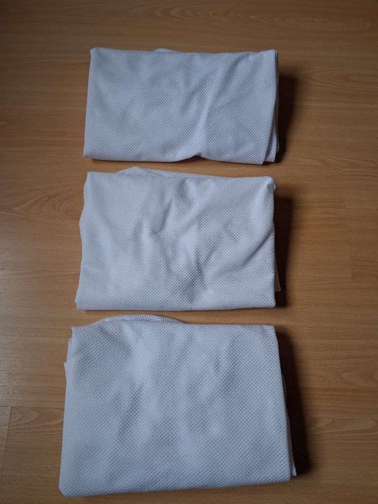 Aerosleep hoeslakens 60x120 cm wit, Drap-housse ou Taie d'oreiller, Garçon ou Fille, Respirant, Enlèvement