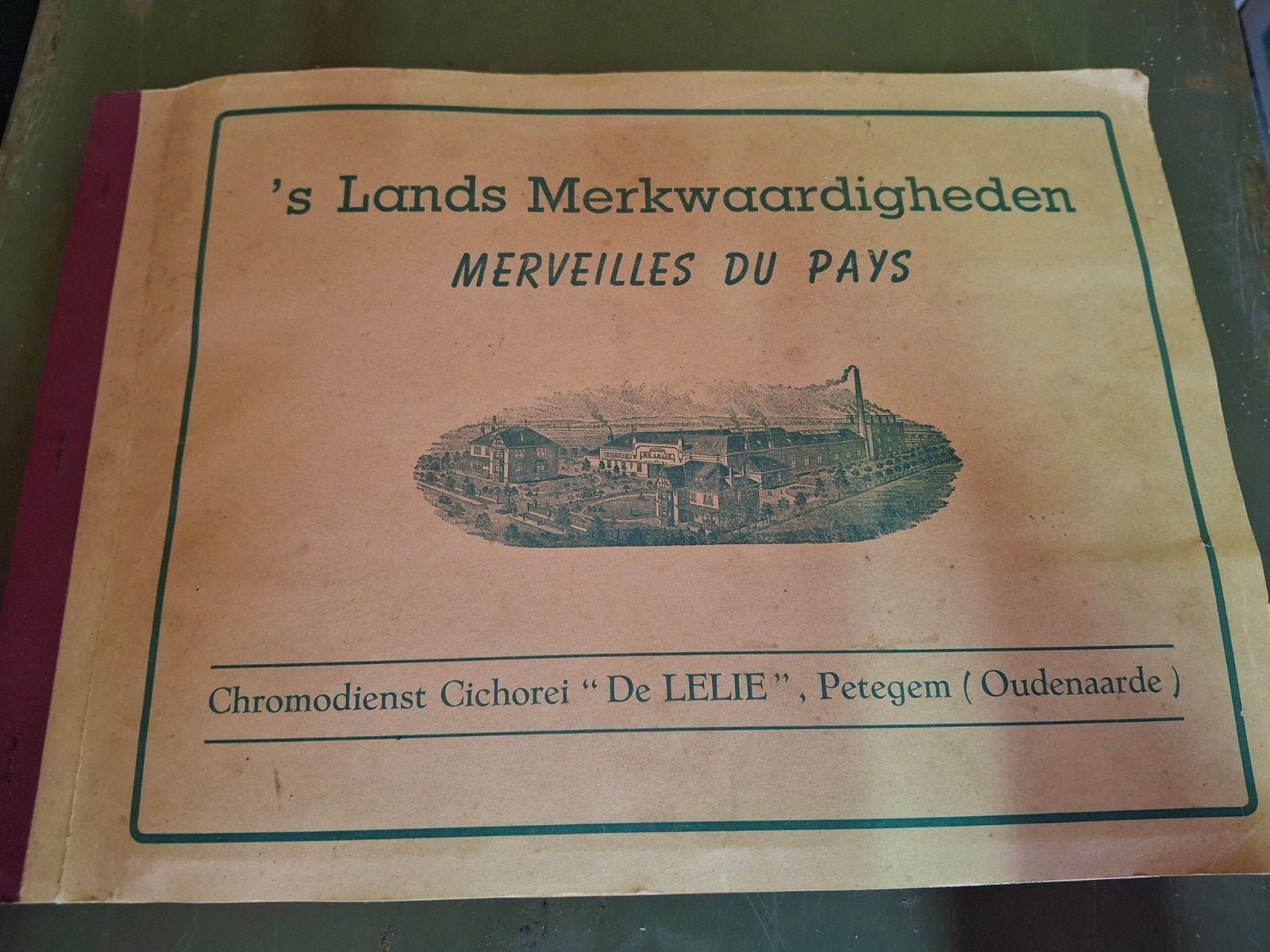 Chromodienst Cichorei De Lelie 's Lands Merkwaardigheden, Ophalen of Verzenden