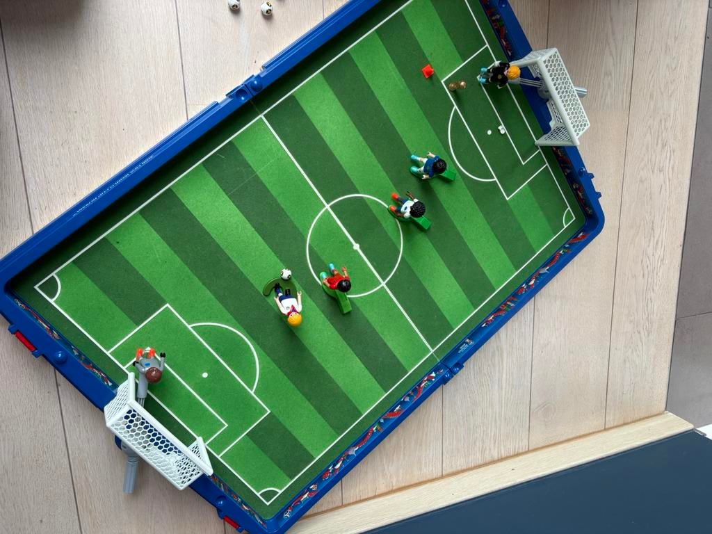 Stade de foot mobile Playmobil, Enlèvement, Comme neuf