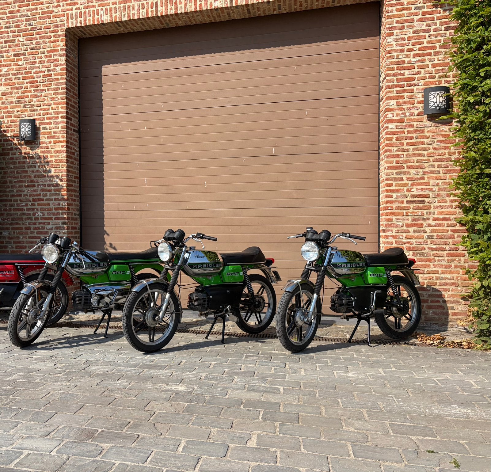 Kreidler te koop, Ophalen