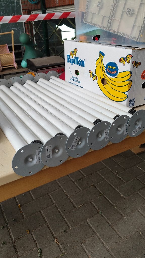 Ikea poot wit Adils 12st, Ophalen, Zo goed als nieuw, IKEA, Wit