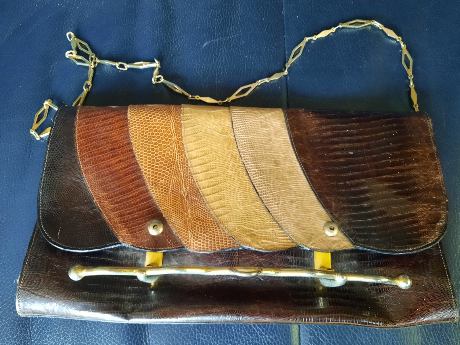 vintage art-deco handtas, Ophalen of Verzenden, Gebruikt, Schoudertasje