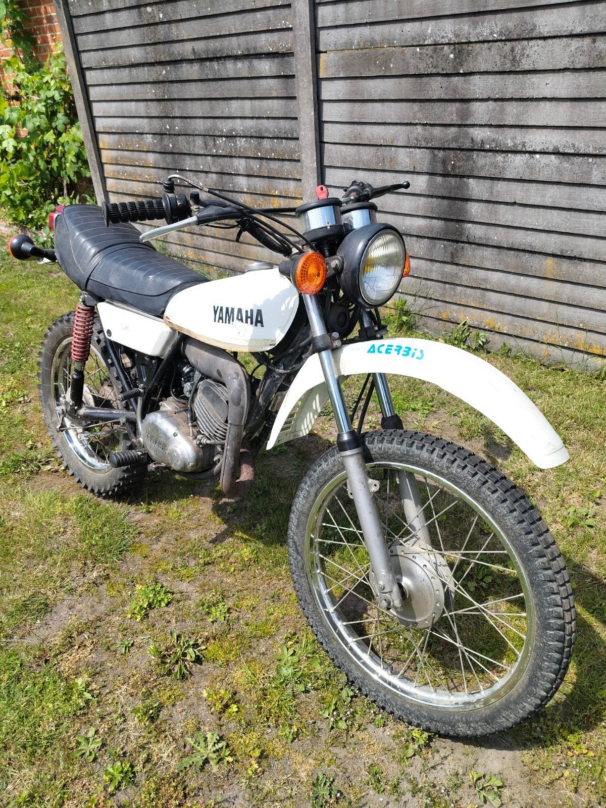 Yamaha dt 125 met papieren, Fietsen en Brommers, Brommers | Oldtimers, Ophalen, Yamaha