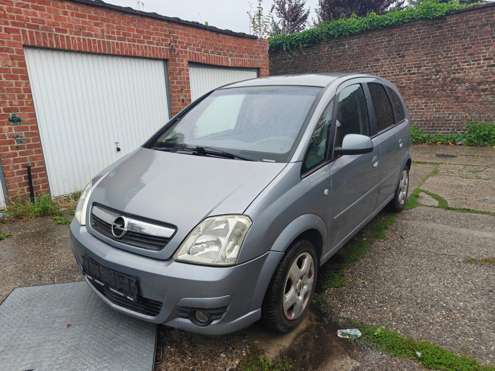 Opel Meriva 1.6i/ 194.000k/ 2007/ Automatique/ Essence, Autos, Opel, Argent ou Gris, Achat, Entreprise, Noir