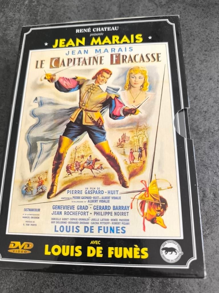 Coffret 2 DVD Jean Marais, René Chateau, CD & DVD, Enlèvement ou Envoi, Comme neuf