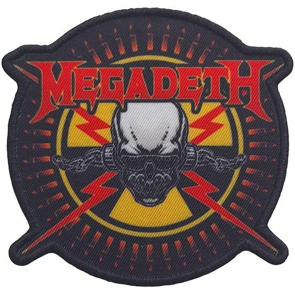 Megadeth - Bullets - patch officiële merchandise, Ophalen of Verzenden, Nieuw