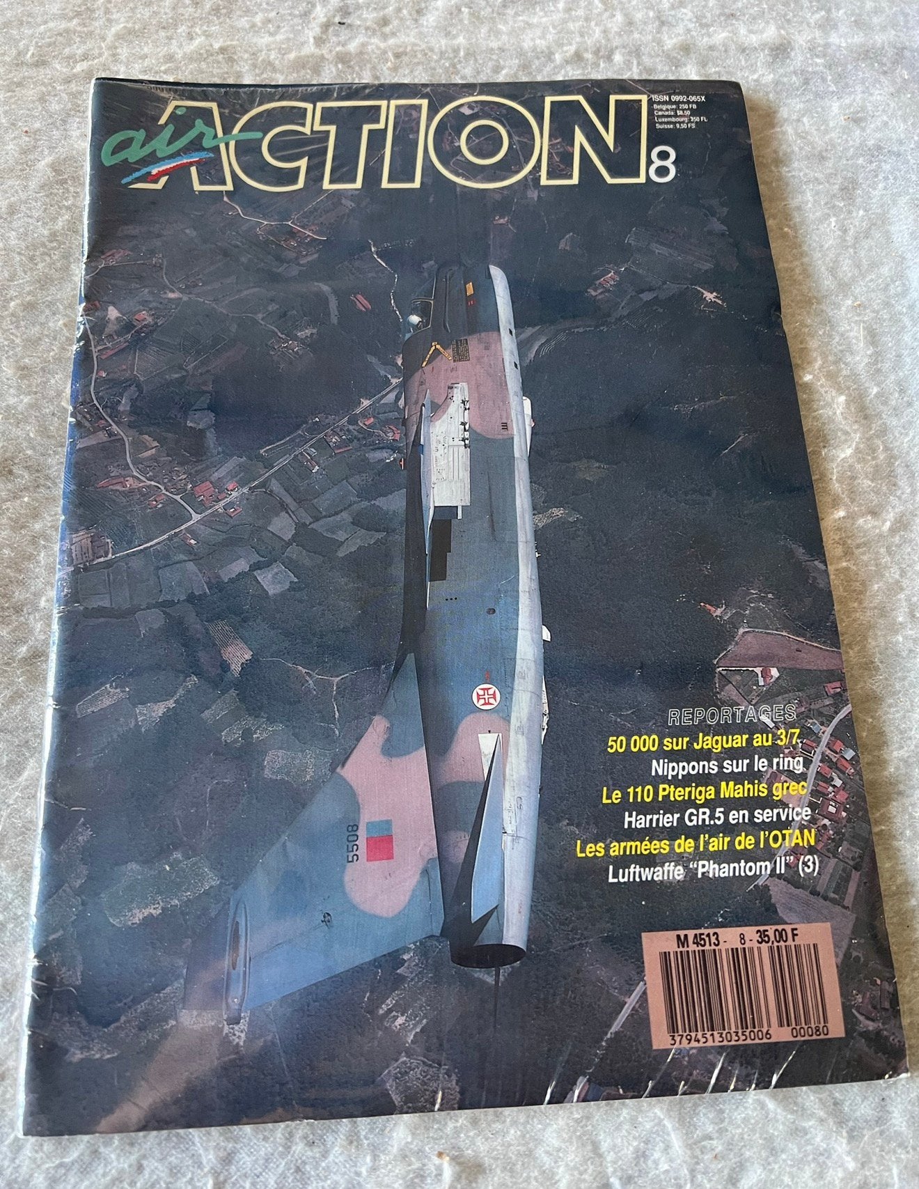 Air Action Magazine 8 - Vintage 1990 vliegtuig tijdschrift, Ophalen of Verzenden, Nieuw, Boek of Tijdschrift