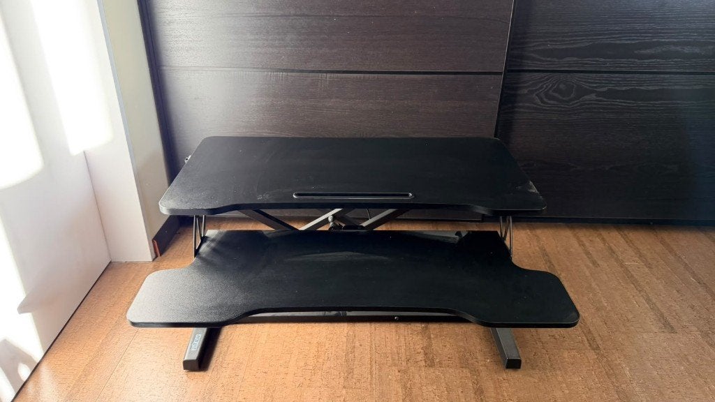 Support pour écran/colonne montante pour bureau, Autres marques, Bureau assis-debout, 80 cm, Autres matériaux