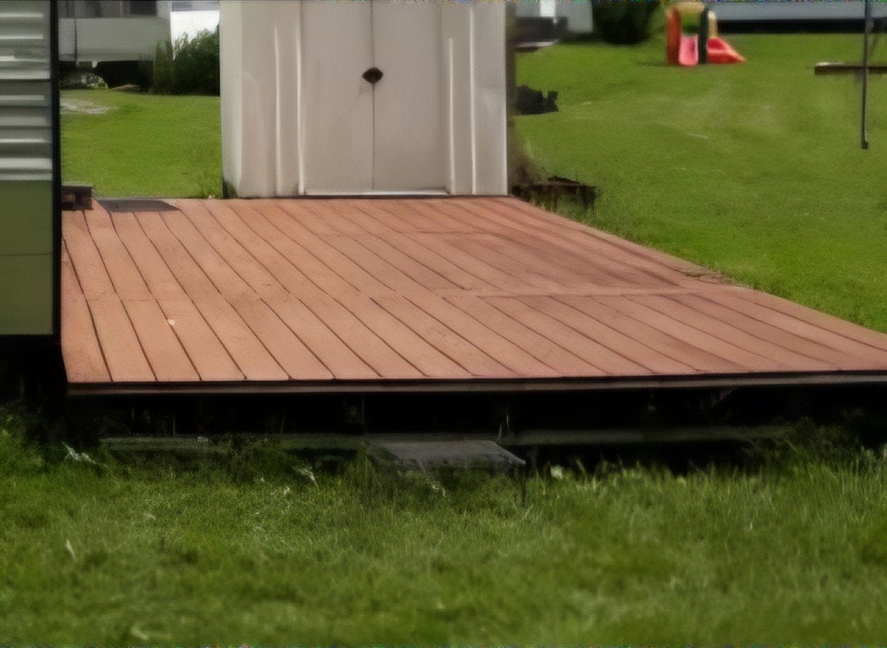 teras te koop, Ophalen, Gebruikt, Hout
