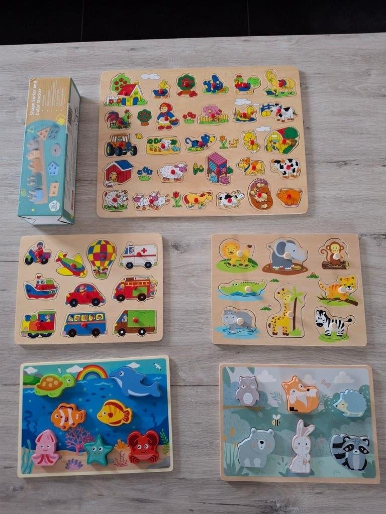 Houten legpuzzels, Ophalen of Verzenden
