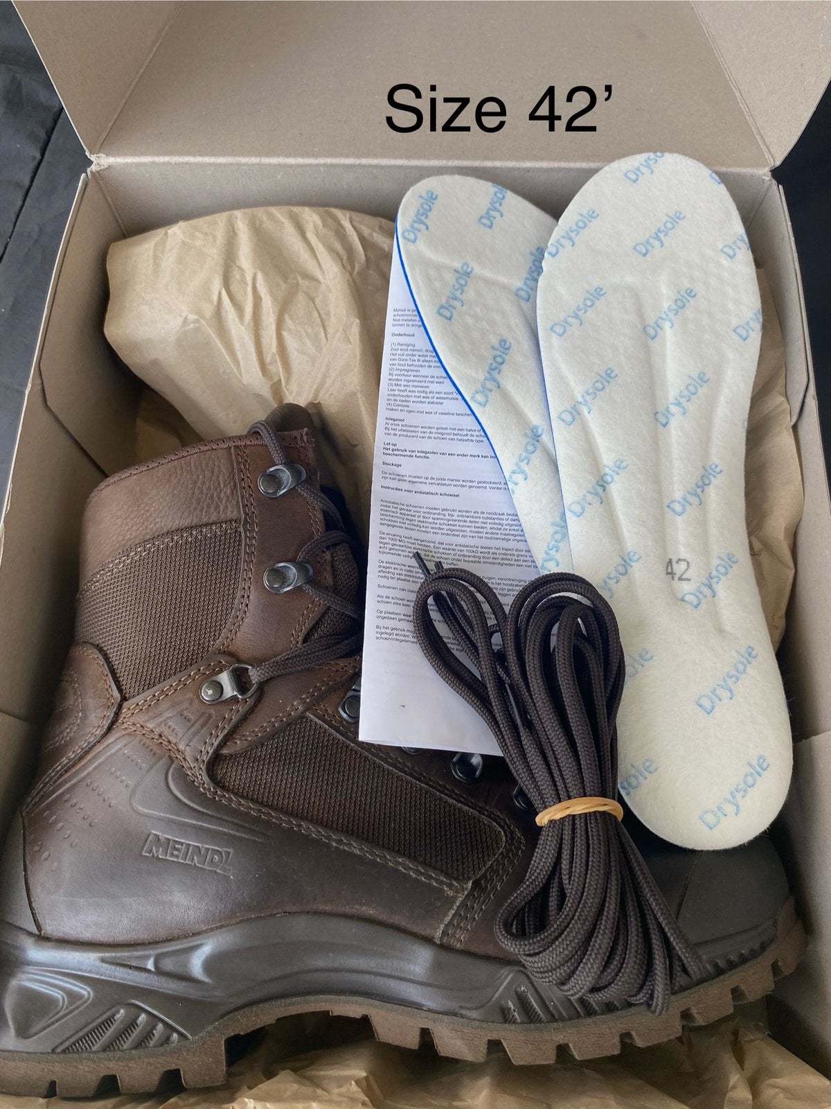 Meindl gore-tex boots, Sports & Fitness, Alpinisme & Randonnée, Enlèvement, Comme neuf