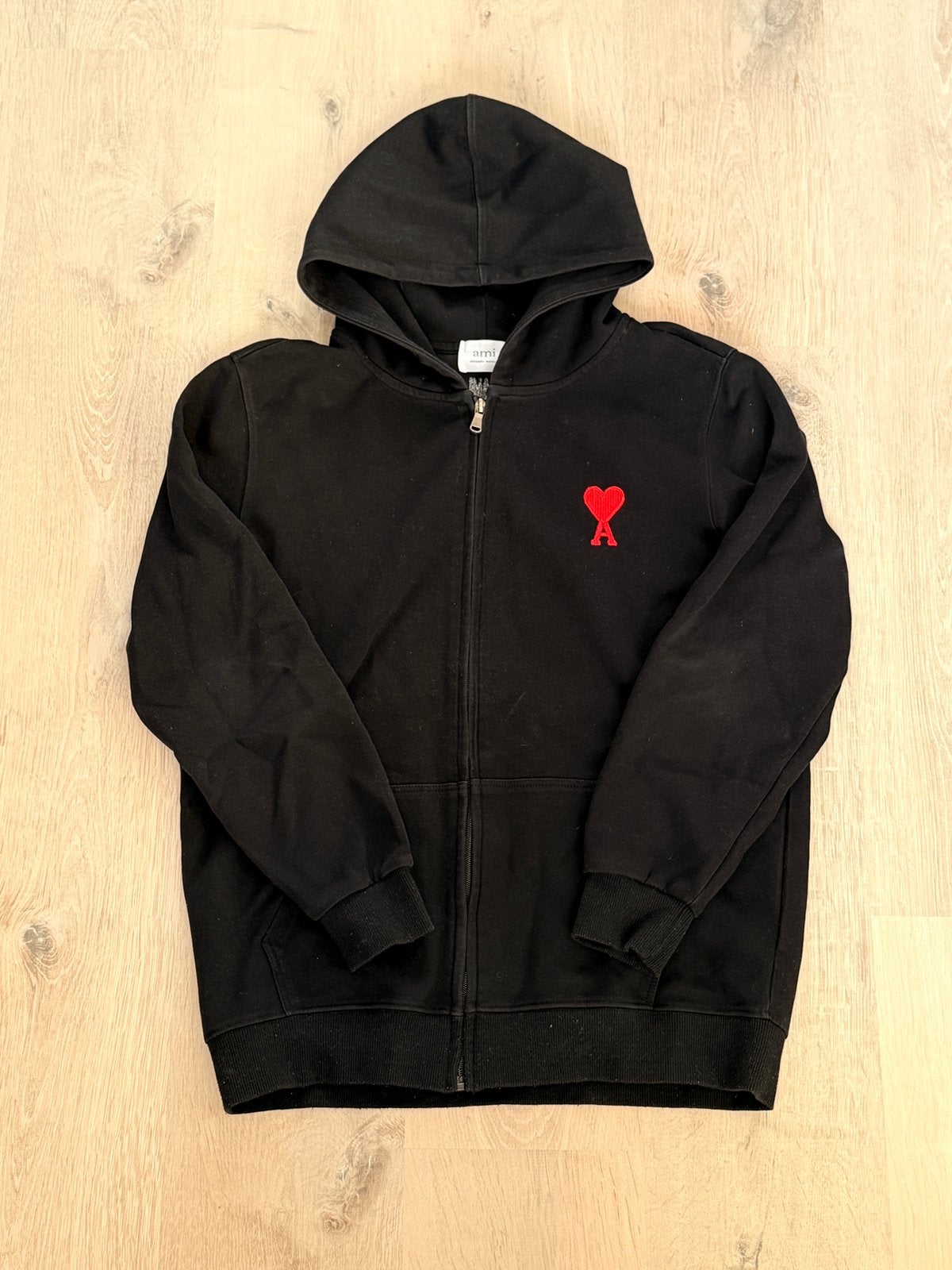 Ami Paris sweater, Kleding | Heren, Verzenden, Gedragen, Maat 48/50 (M), Zwart