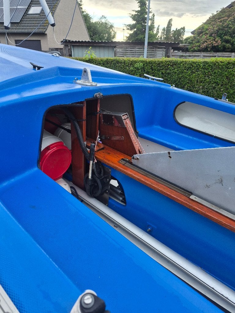 Zeilboot barnegatt 5.95, Watersport en Boten, Open zeilboten, Gebruikt, 1 m, Overige typen, Polyester
