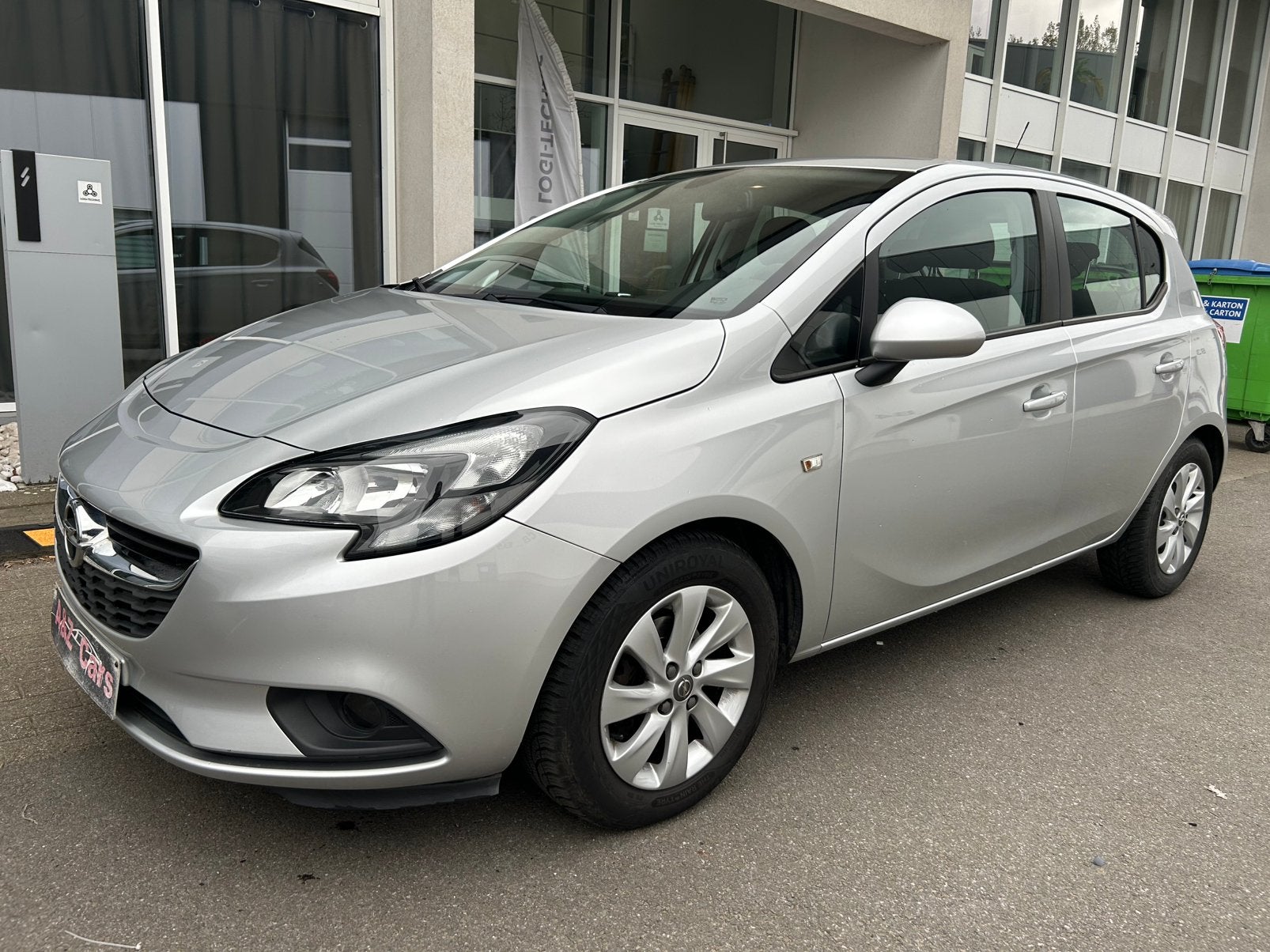 Opel Corsa E 1.2i / Airco / 81000 km / perfecte staat, Argent ou Gris, Achat, Euro 6, Entreprise