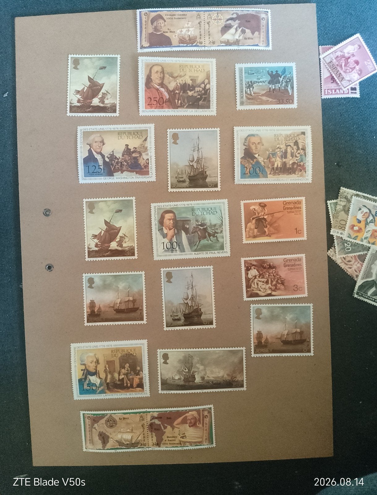 20 timbres historiques, Enlèvement ou Envoi