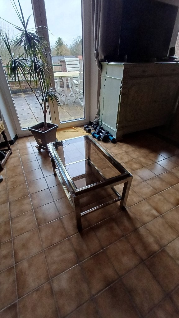 Design Willy Rizzo designtafel uit de jaren 70, Ophalen