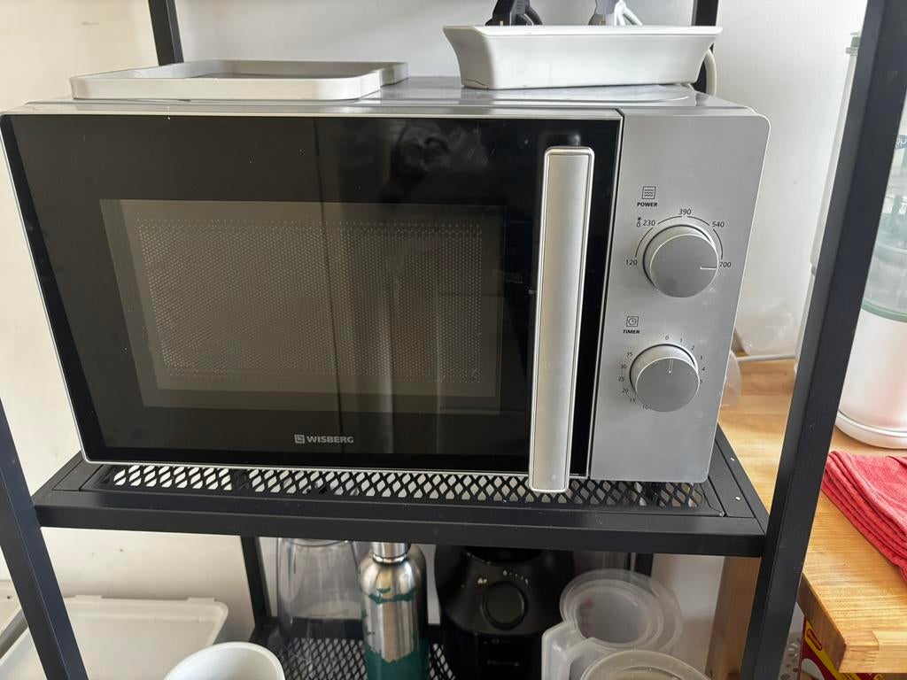 Micro ondes Wisberg WB1M20S, Electroménager, Micro-ondes, Comme neuf, Moins de 45 cm, Enlèvement, À Poser