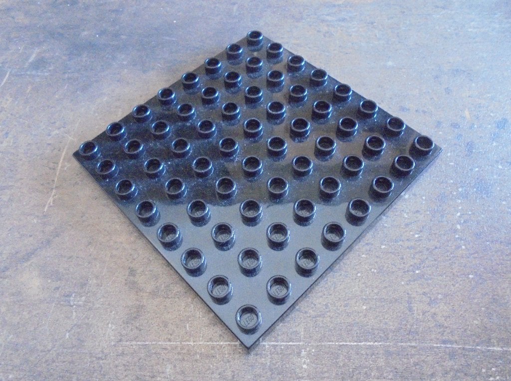 Lego Duplo Baseplate 8x8 (zie foto's) 2, Ophalen of Verzenden, Gebruikt, Losse stenen, Duplo