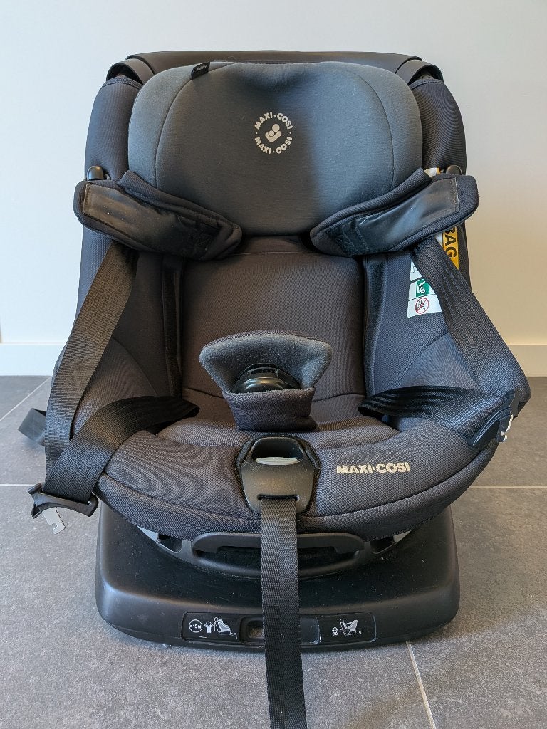 Siège auto Maxi Cosi Axissfix pivotant à 360 avec i-Size, 0 à 18 kg, Mode veille, Comme neuf, Enlèvement