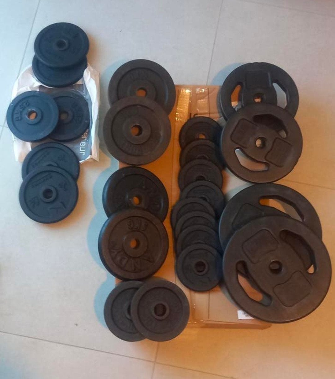 Gewichten, Sport en Fitness, Fitnessmaterialen, Ophalen