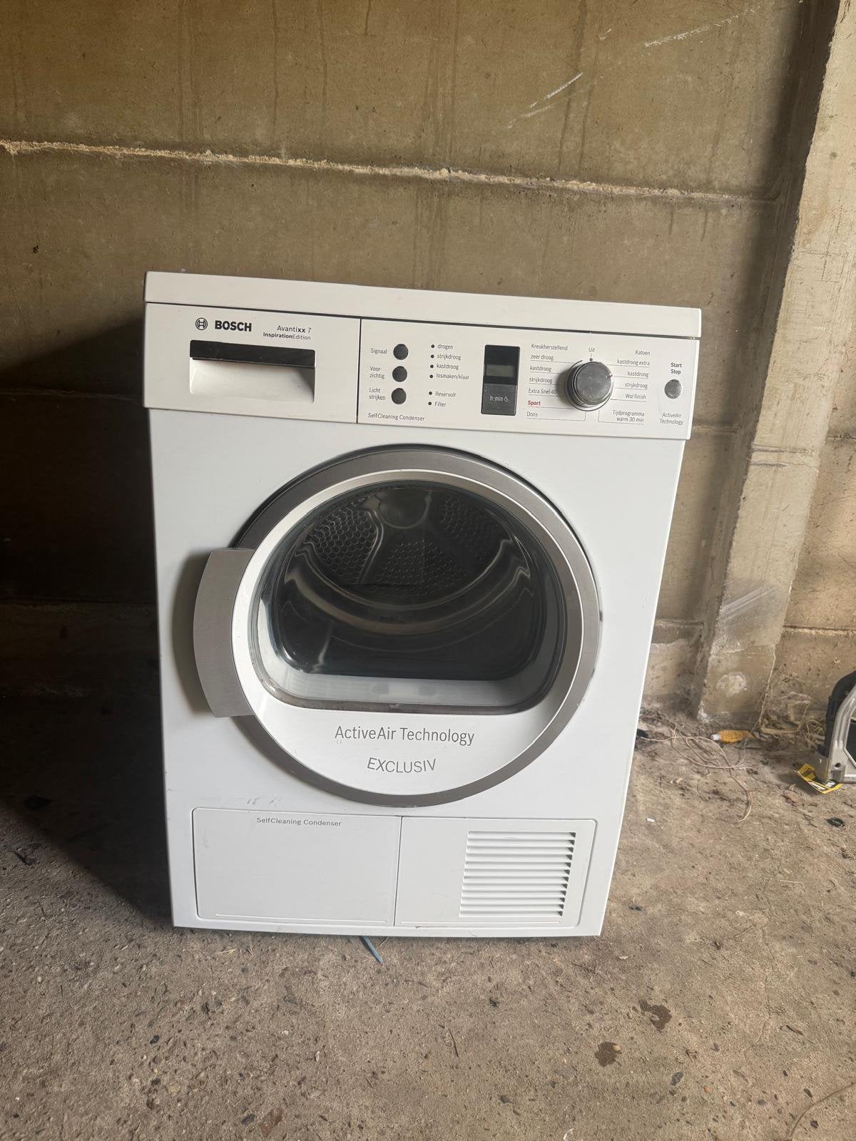BOSCH DROOGKAST 8KG A+++ (GARANTIE), Elektronische apparatuur, Ophalen, Zo goed als nieuw