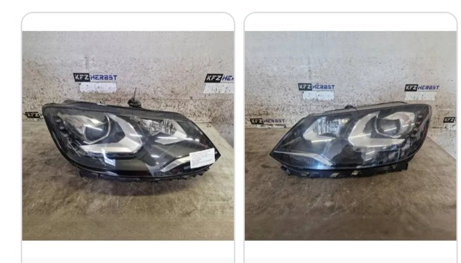 Volkswagen Sharan (7N) Koplampen links+rechts, Ophalen, Gebruikt, Volkswagen