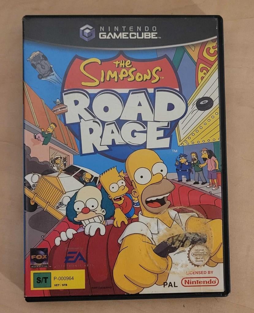 The Simpsons Road Rage (Gamecube), Racen en Vliegen, Eén computer, Ophalen of Verzenden, Zo goed als nieuw