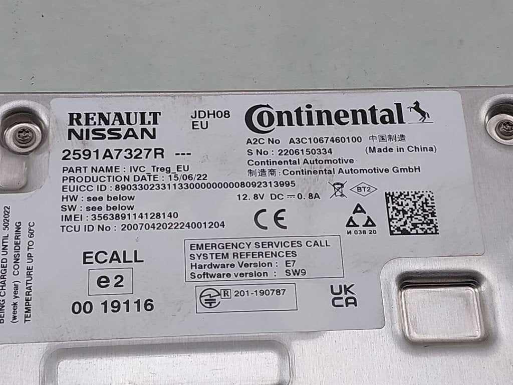 MODULE GPS Dacia Spring (|2591A5169R|2591A9645R|), Dacia, Utilisé, Peter-Huppertz-Straße 5
51063  Köln, DE, Dialog.deutschland@renault.de