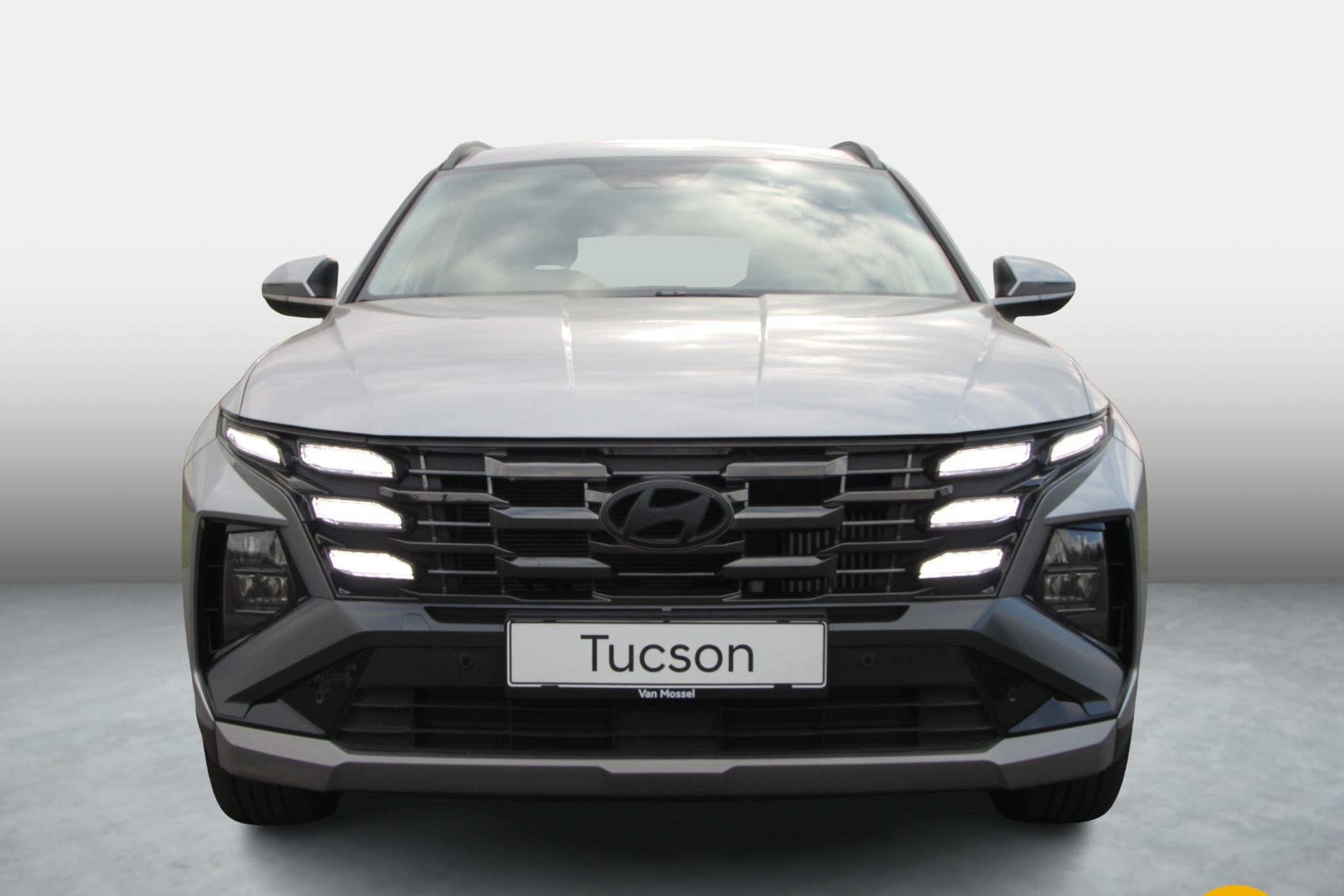 Hyundai Tucson 1.6 T-GDi 48V Feel 7-DCT, Dealer onderhouden, Stof, Gebruikt, 4 cilinders
