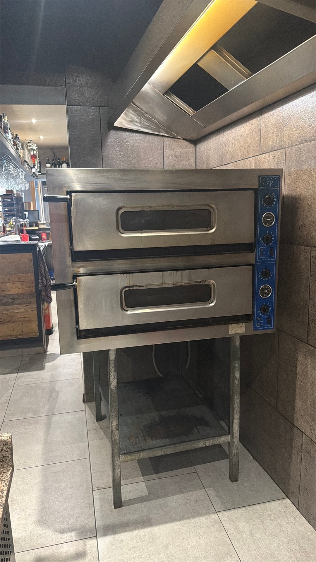 four à Pizza 2  6, Tuin en Terras, Pizzaovens, Ophalen, Gebruikt