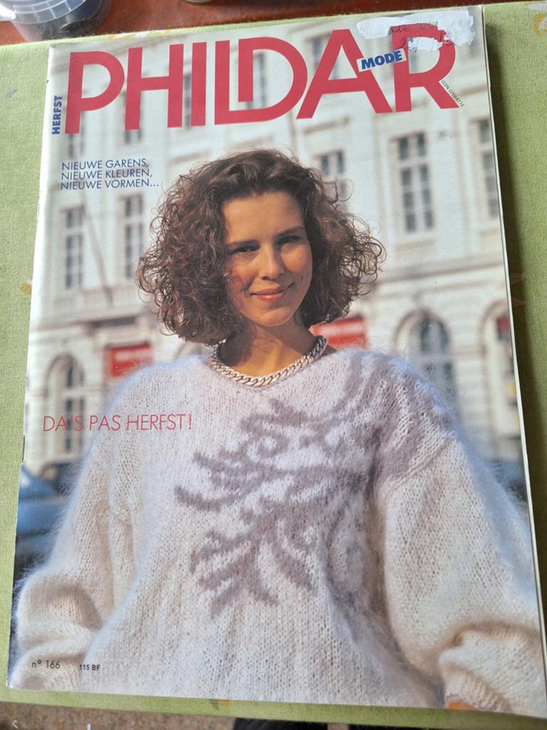 Breiboek van Phildar, Ophalen of Verzenden, Zo goed als nieuw, Breien of Haken